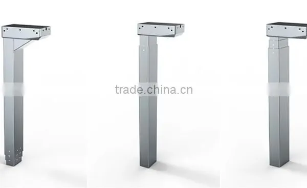 Attractive Office Table With Drawers With Steel Frame photo-3