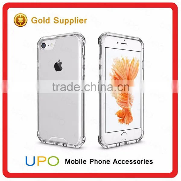 [UPO] Shockproof Hybrid TPU PC Combo Cell Phone Case For Iphone 7,Clear Cell Phone Case photo-4