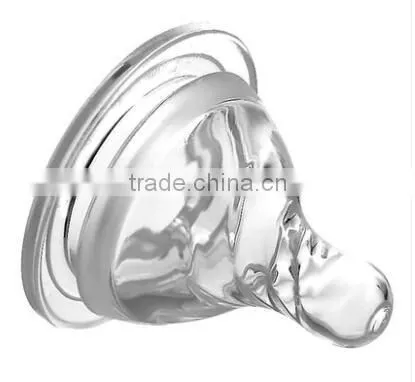Natural Flow Bottle Feeding Accessaries Liquid Silicone Realistic Nipples by Molding photo-2