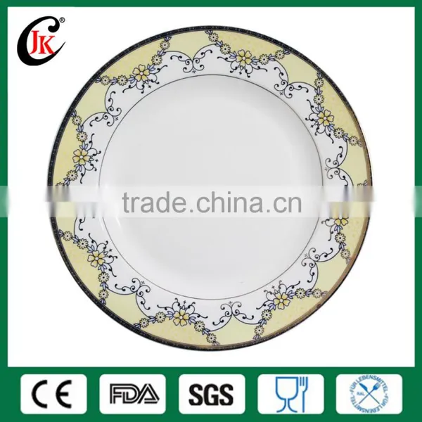 Hot Sale Ceramic White Hotel Used Dinner Plate 8 Inch photo-6