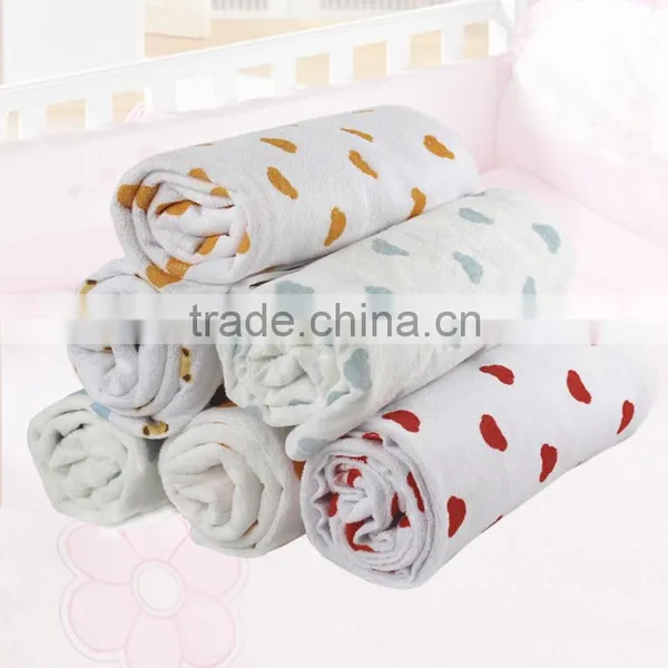 Bear Printed Waterproof Bamboo Fiber Adult Terry Baby Chganging Mat photo-3