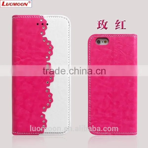 PU Leather Case Cover for Iphone 6 Iphone 6 Plus photo-2