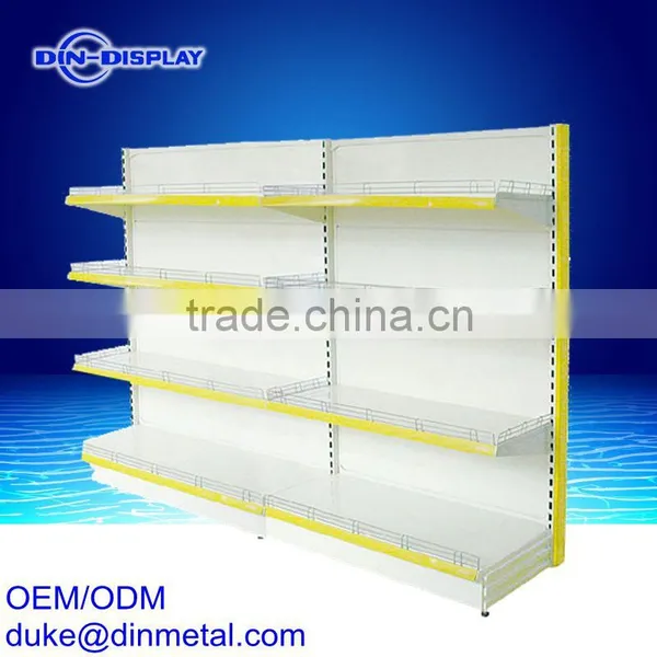 OEM/ODM Supermarket Single Side Display Shelf Made of Cold Rolling Steel photo-2