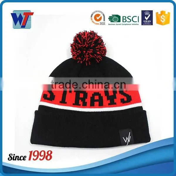 Hot Sell Colorful Hip Hop Beanies Knitted Custom Beanie Hats Winter