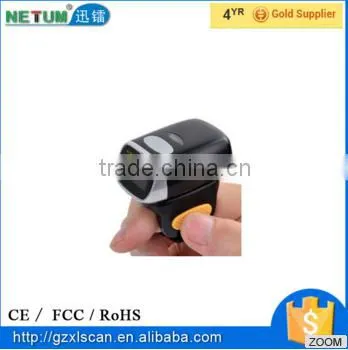 Popular Model: NT-F001 Mini Bluetooth 1D Ring Barcode Scanner photo-2