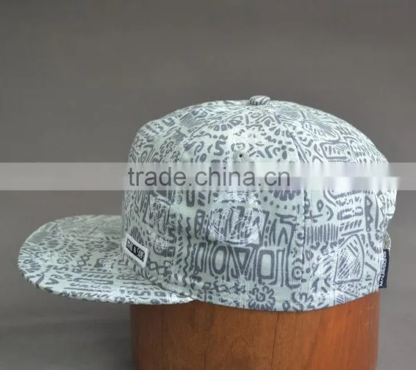 Custom Cheap Flat Brim Cap photo-3