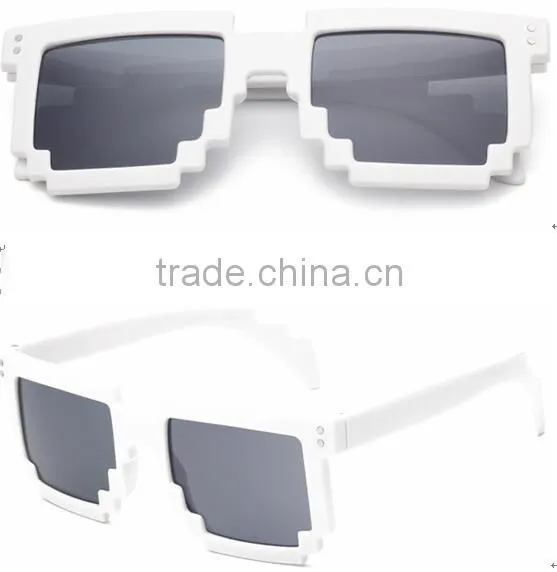 8-Bit Pixel Retro Novelty Gamer Geek Sunglasses photo-6