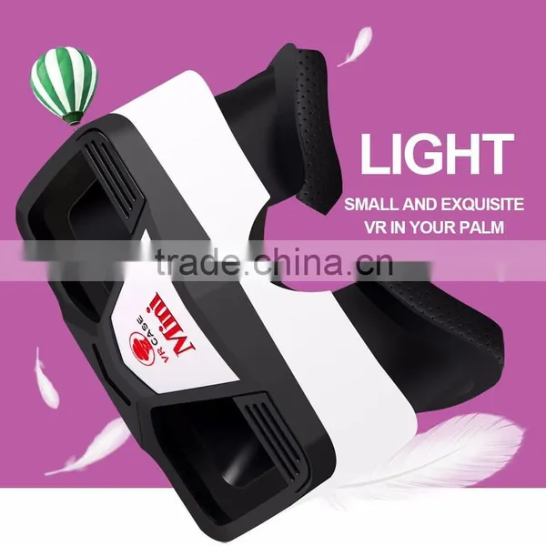 Light Mini 3D VR Glasses Plastic Google Cardboard photo-6