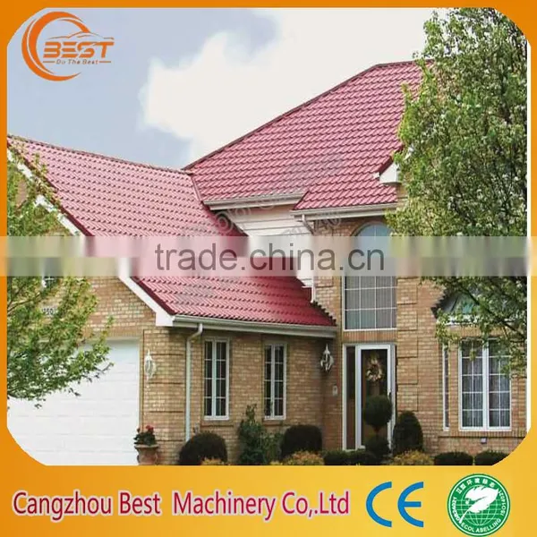Metal Roofing Sheets Making Tile Roll Forming Machinery photo-6