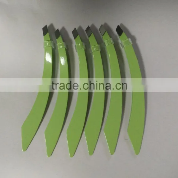 2016 New Arrival Slant Tip Eyebrow Tweezer/Stainless Steel Tweezers photo-3