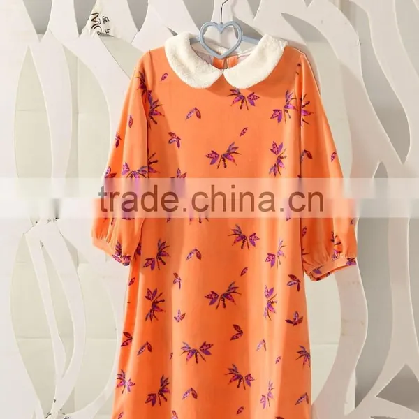 Orange Asian Nylon Nightwear photo-2