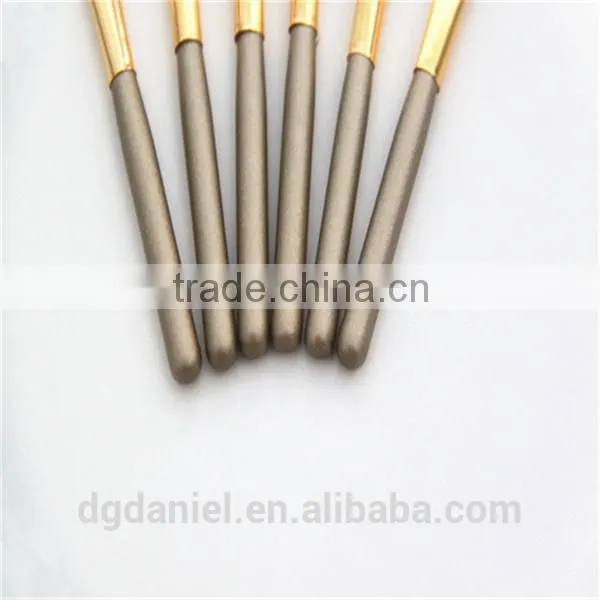 Wholesale Professional Angle Blending Brush With Gold Ferrule Angle Eyeshadow Brush photo-6