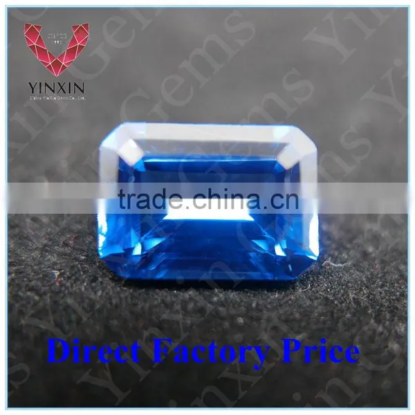 Brilliant AAA Synthetic Spinel 120# Baguette Step Cut With Corner 11X9mm Spinel Gems