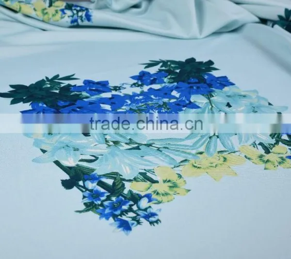 New High Quality Stretch Scuba Fabric Digital Printing Polyester Fabric photo-4