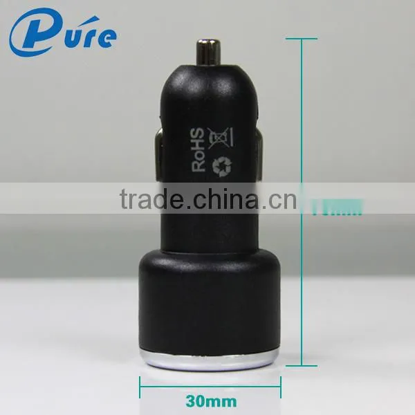 2016 Newest Electric Car Charger Radio Type Two Ports USB Radio Car Charger Power Supply photo-4