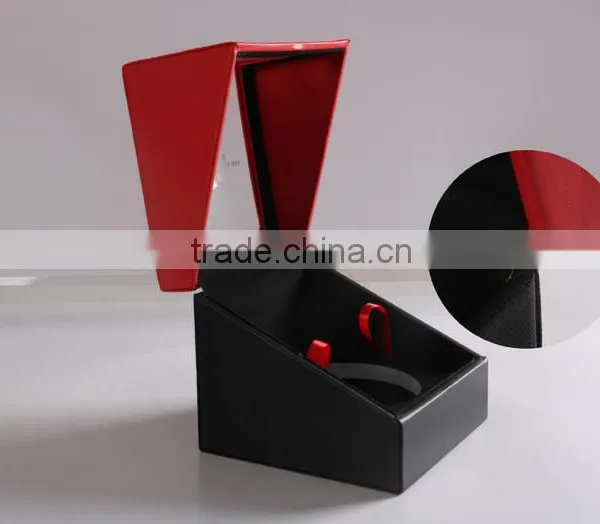 Factories China Wholesale Custom High-grade PU Leather Perfume Boxes, Beautiful Watch Box photo-3