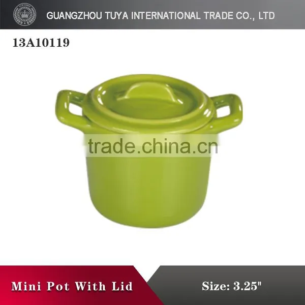 Wholesale High Temperature Colored Glaze Tureen With Lid photo-3