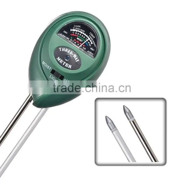 Soil Tester Moisture Detector Soil Moisture Meter 3-in-1 Soil Tester For Home & Garden photo-4