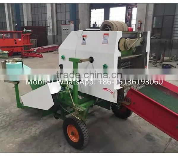 Full Automatic Mini Round Hay Silage Baler Equipment for Sale photo-4
