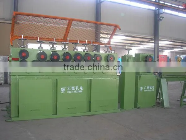 Frequency control high effective steel bar straightening machine