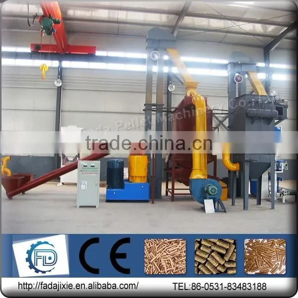 3-4 T/hour Large Type Energy Saving Complete Wood Pellet Production Line photo-3