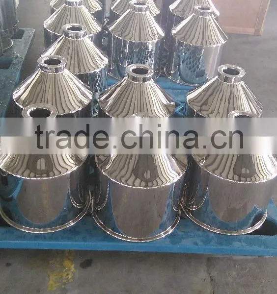 316L /304 customize stainless steel filling hopper