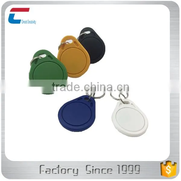 13.56MHz RFID Key Chain Fobs Printable Programmable Writable NFC Key Fob Tag photo-3