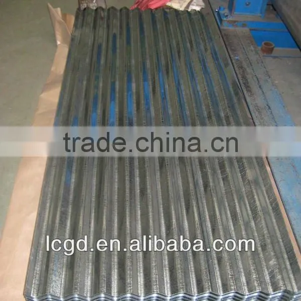 Galvanized Steel Covered and Steel Strip Packed Corrugated Sheet