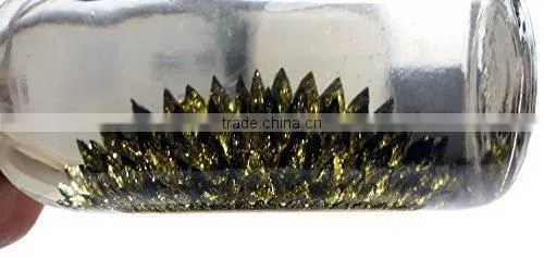 Gold Ferrofluid Magnetic Display / 30ML (1 Oz) in Glass Bottle photo-2