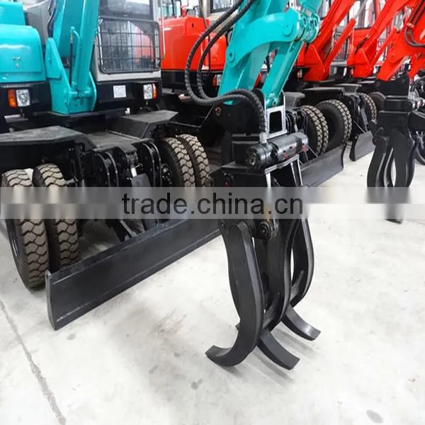 Agriculature Machinery LOW PRICE JINGONG JGM9075L Wheel Excavator photo-4