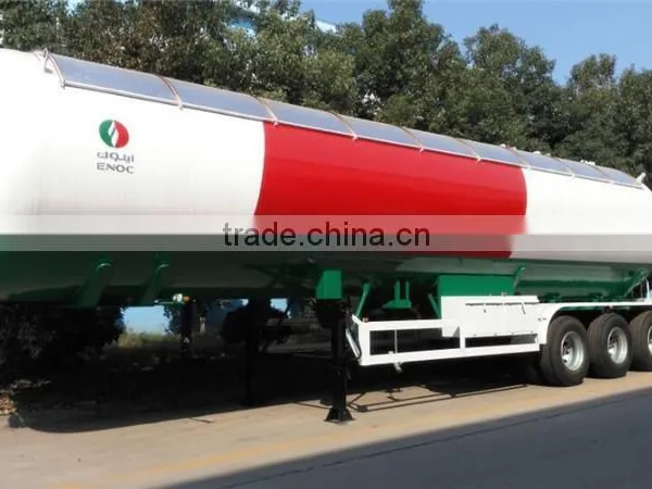 Good Quality 56 Cubic Meters Shaded Lpg Gas Tanker Semi Trailer photo-4