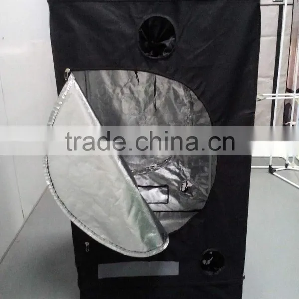 Hydroponic 600D Mylar Dark Room Frame 100% Non Toxic Plant Grow Tent photo-5