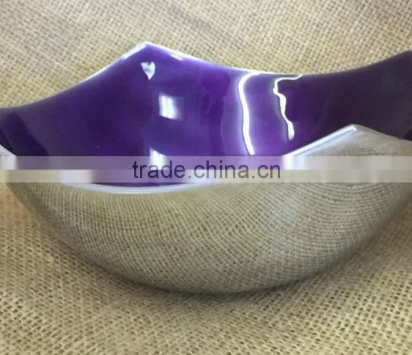 Decorative Aluminum Enamel Deep Bowl photo-3