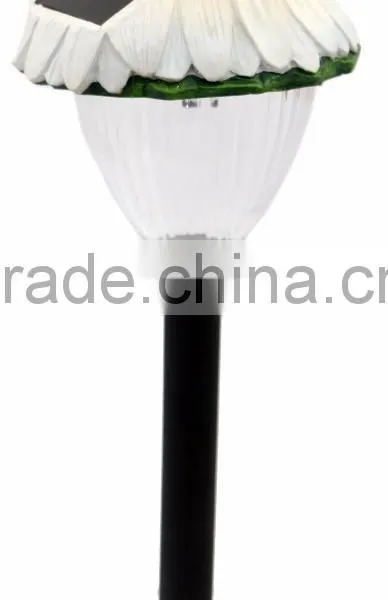 Mixed Poly Resin Deco Solar Path Garden Lawn Stake Light photo-2