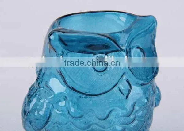 Home Decor/Owl Shaped Glass Candle Holder photo-3