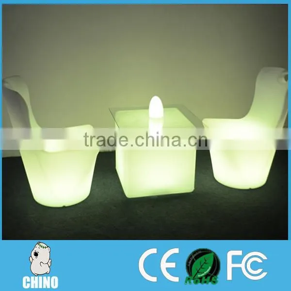 RGB Color Changing LED Table Chair for Event photo-3