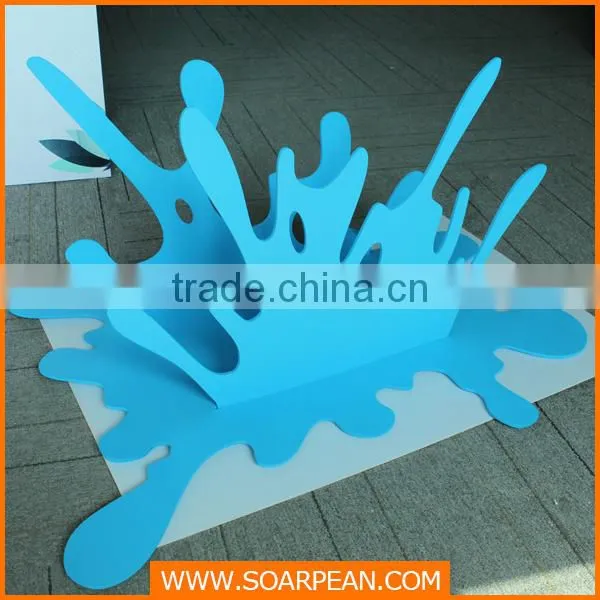 Wholesale Custom Shape Nice Decorative Pvc Water Splash photo-3