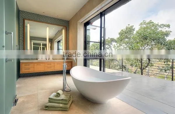 China Factory Home Decoration Best Selling Marble Bathroom Stone Bathtub photo-3