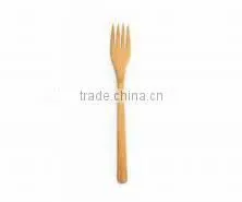 Mini biodegradables flatware bamboo wooden forks
