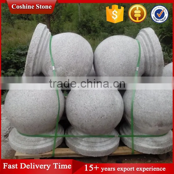 High Polished G603 Nature Stone Ball Stone Sphere photo-3