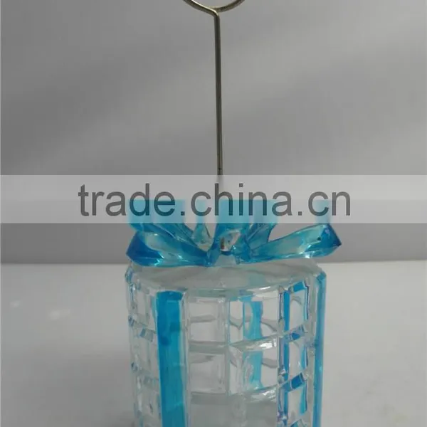 LED Plastic Acrylic Gift Box Lighting Businese Card Holder photo-5