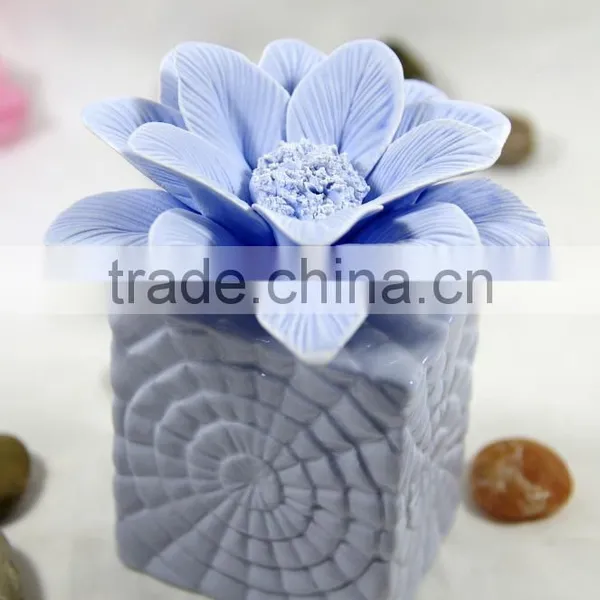 Ceramic Bottle Aroma Flower Reed Diffuser photo-4