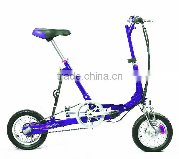 12 Inch Fashion Mini Folding Electric Bicycle Professional Tracking Bike photo-2