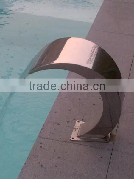 European Style Hot Sale Stainless Steel 304 Hydromassage Waterfall, Water Curtain photo-2