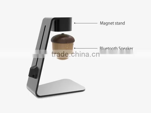 Creative New Levitation Mini Pine Cone Speaker Magnetic Floating Bluetooth Speaker in 2017 photo-2