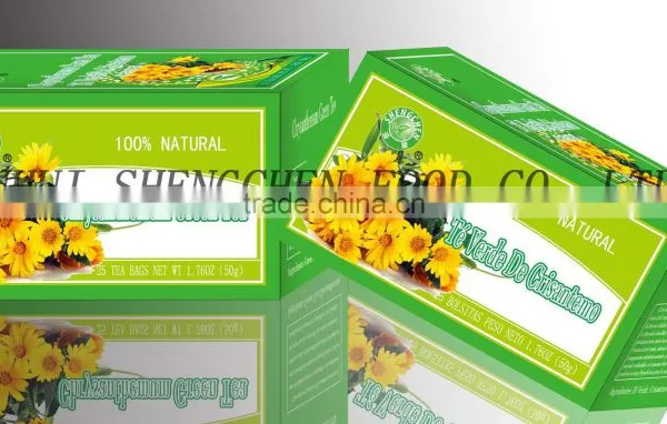 Chrysanthemum Green Teabag, Flavor Teabag, Flower Teabag, Herbal Teabag
