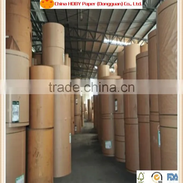 Cheap Brown Recycled Kraft Paper Roll photo-4