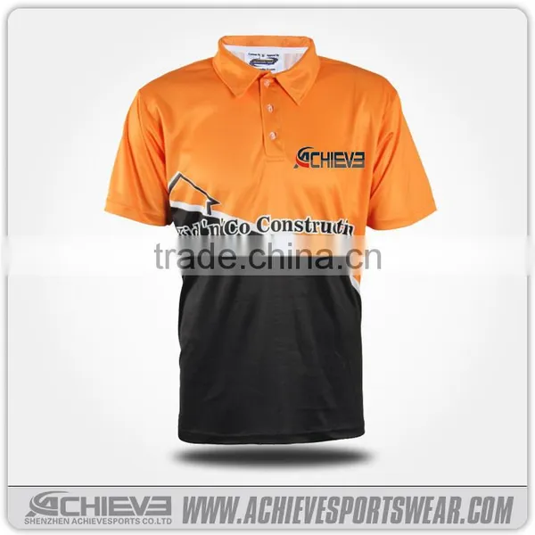 2017 New Custom Polo Shirts Sublimated Polo Shirts High Quality Polo Shirts photo-6