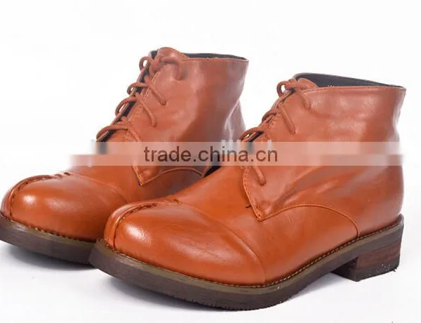 GZY Heel Shoes Women Low Cut Latest Boots China Export Guanghzou Factory Wholesale Eur0pe and American 2017 Stcok photo-4