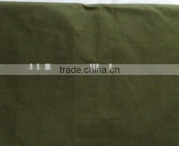 Pure Cotton Fabric Army Green Peached Finish Fabric photo-2